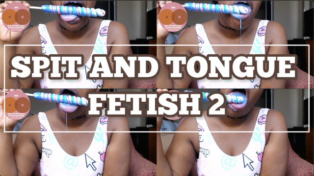 SPIT + TONGUE FETISH 2 video from Karla Karess