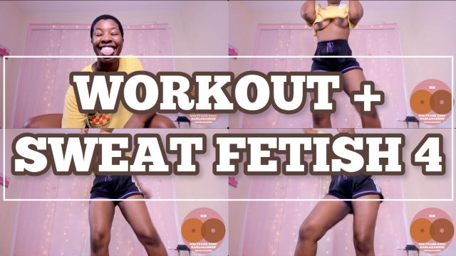 WORKOUT + SWEAT FETISH 4 video from Karla Karess