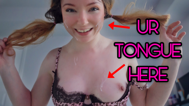 Lick the Bukkake Off Me video from Kat Danz