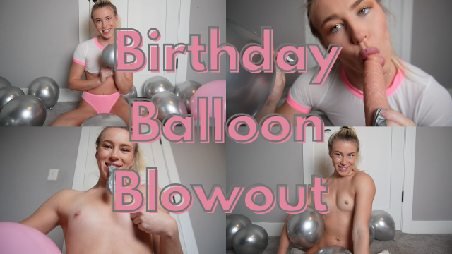 Birthday Balloon Blowout video from Keeks