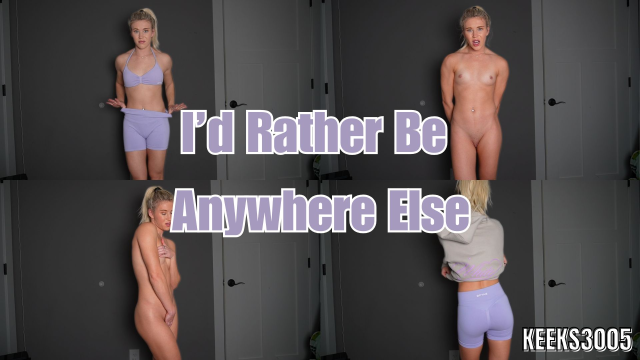 I'd Rather Be Anywhere Else video from Keeks