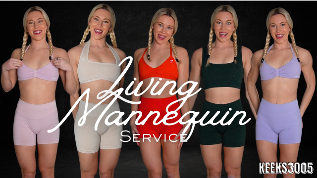 Living Mannequin Service video from Keeks