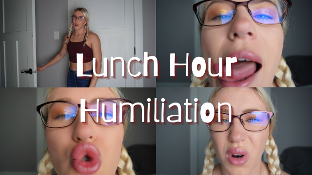 Lunch Hour Humiliation video from Keeks