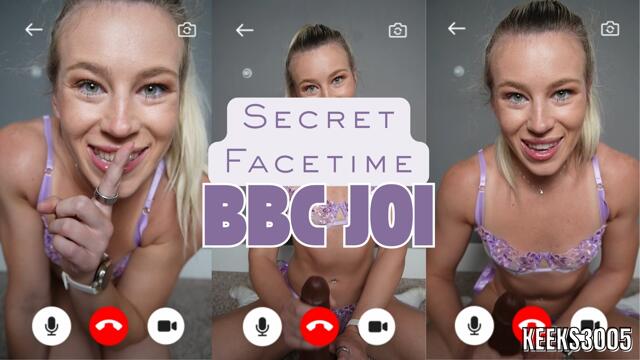 Secret Facetime BBC JOI video from Keeks