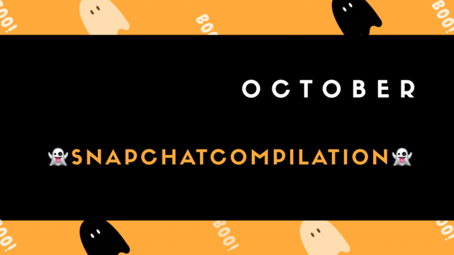 October snap compilation video from Kendallkushxx