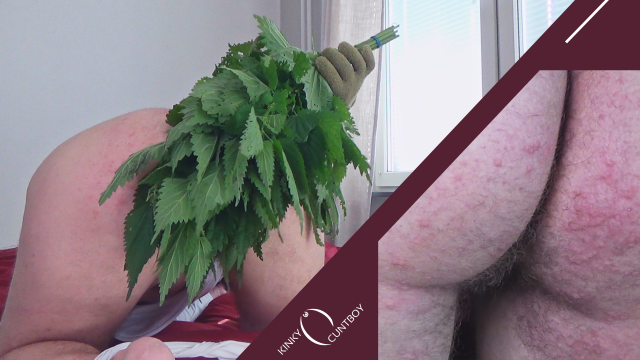 Sound Spanking with Stinging Nettles video from KinkyCuntboy