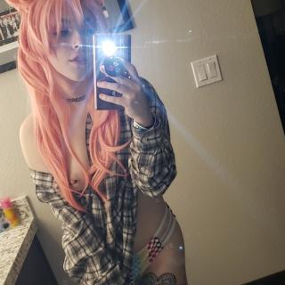 Sailor Moon Pink Lady Stripped photo gallery by Kit Kendal