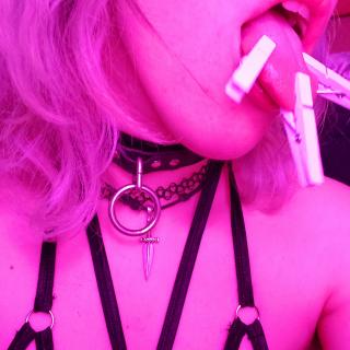 Satisfaction~ Fangs and Pins photo gallery by Kit Kendal