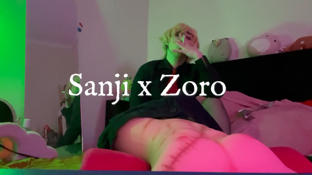 Sanji X Zoro : One hot Piece of Ass video from Kit Kendal