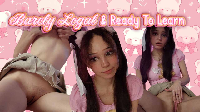 Barely Legal and Ready To Learn! video from Krissi