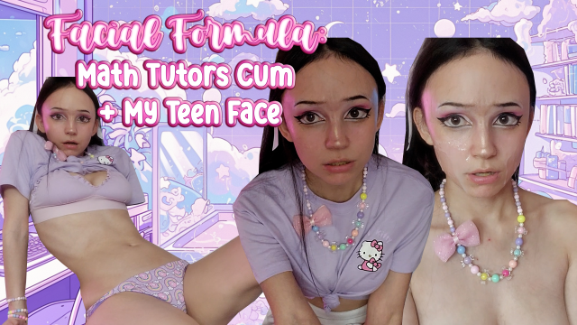 FACIAL FORMULA: Cum On My Little Face video from Krissi