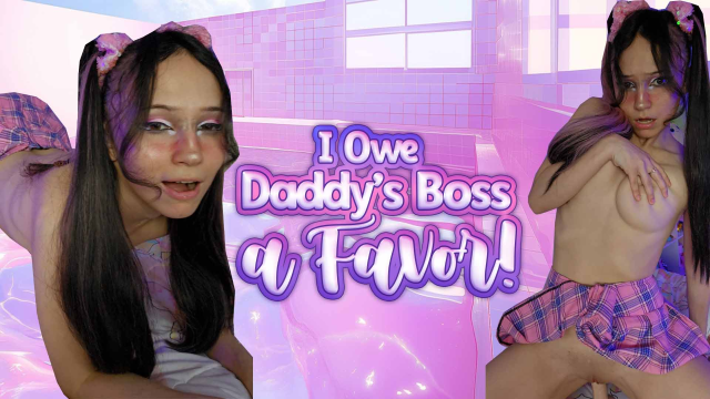 I owe step-Daddy's Boss a HUGE FAVOR video from Krissi