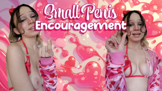 Small Penis Encouragement for my LITTLE step BROTHER video from Krissi