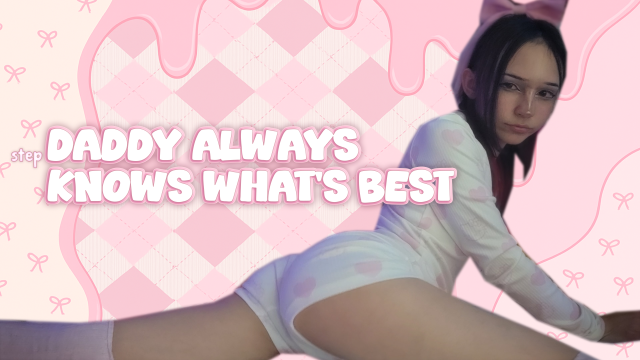 Step-DADDY KNOWS BEST video from Krissi