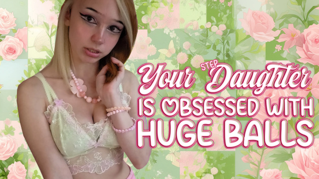 Step-Daughter LOVES HUGE BALLS video from Krissi