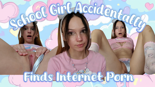 TEEN Adult SCHOOL GIRL FINDS INTERNET PORN video from Krissi