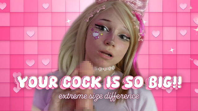 Your Cock Is SO BIG video from Krissi