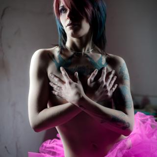 cotton candy hair & tutu photo gallery by Kitty Von Kinkenstein