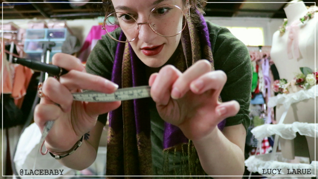 Costume Fitting Accidental SPH POV video from Lucy LaRue