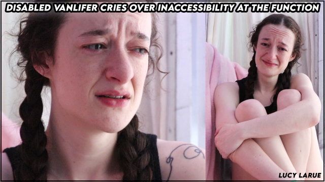 Disabled Vanlifer Cries Over Inaccessibility at the Function video from Lucy LaRue