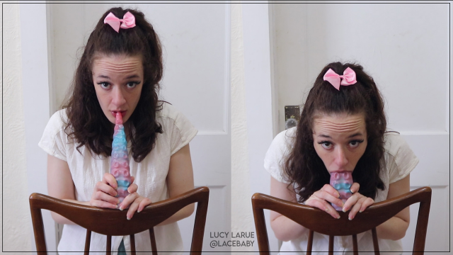 Eye Contact Tentacle Throat Training video from Lucy LaRue