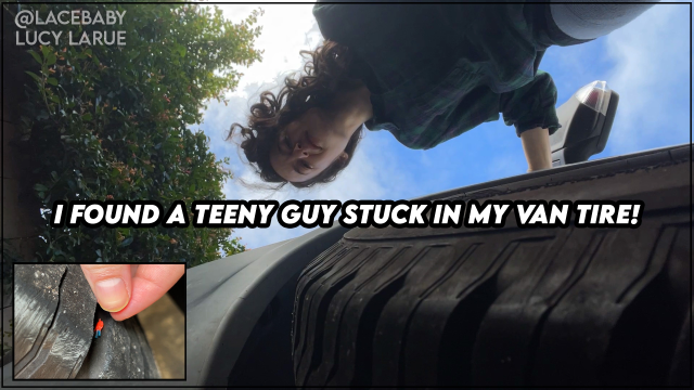 I Found a Teeny Guy Stuck in My Van Tire video from Lucy LaRue