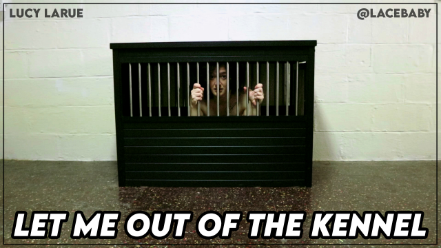 Let Me Out Of the Kennel video from Lucy LaRue