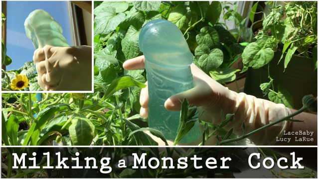 Milking a Monster Cock video from Lucy LaRue