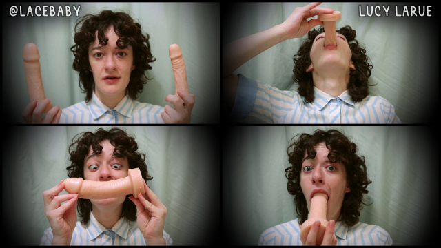 My First Throat Training Post Jaw Injury video from Lucy LaRue