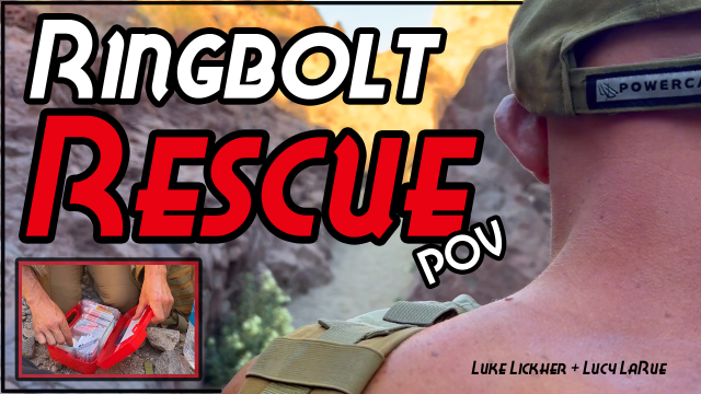 Ringbolt Rescue POV video from Lucy LaRue