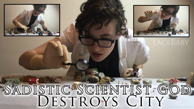 Sadistic Scientist God Destroys City video from Lucy LaRue
