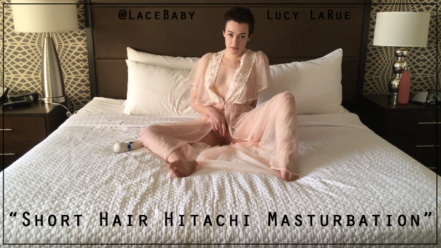 Short Hair Hitachi Masturbation video from Lucy LaRue