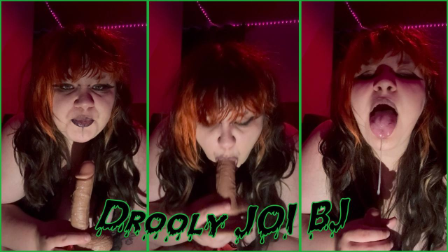 DROOLY JOI BJ video from Ladybatushka