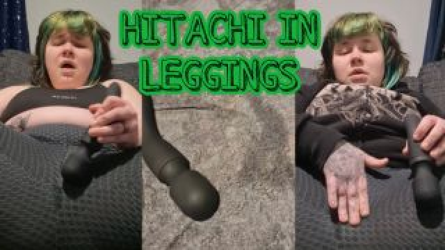 HITACHI IN LEGGINGS video from Ladybatushka