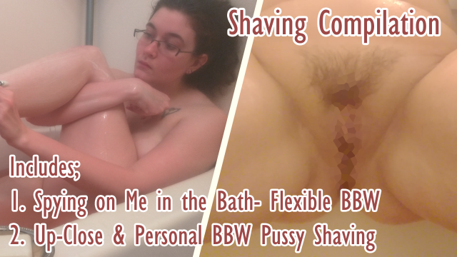 Shaving Compilation- Legs & Pussy video from LadyDeathclaw