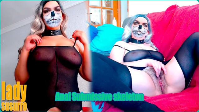 Anal Submissive skeleton video from LadySusurro