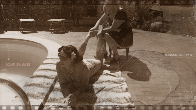 A Normal Pin Up Femdom (Empire) Afternoon in the 50s Part 1 video from Ladyvampira
