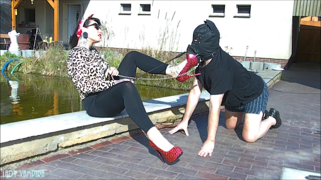 Submissive Dog  and Pony Training video from Ladyvampira