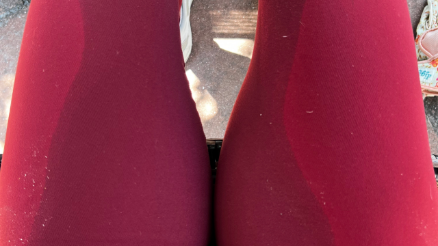 Nonchalant Piss in Yogapants Outdoors video from Lana Ivey