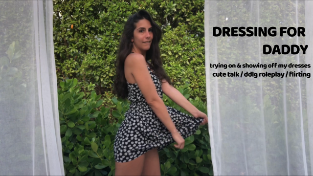 DRESSING UP FOR DADDY - TRY ON video from LanaTy