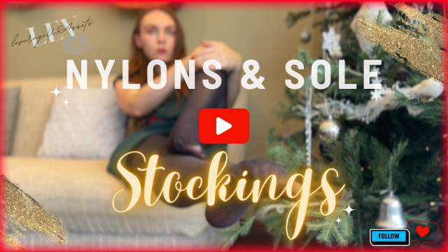 Christmas Nylons Foot Worship Red Hair Bush Up Skirt - 398 video from LeverageURAssets