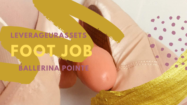 Redhead Ballerina Foot Job 12 video from LeverageURAssets
