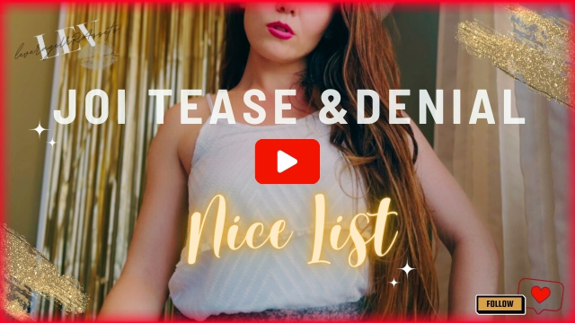 Santas Nice List Christmas Gooner Edging JOI - 554 video from LeverageURAssets