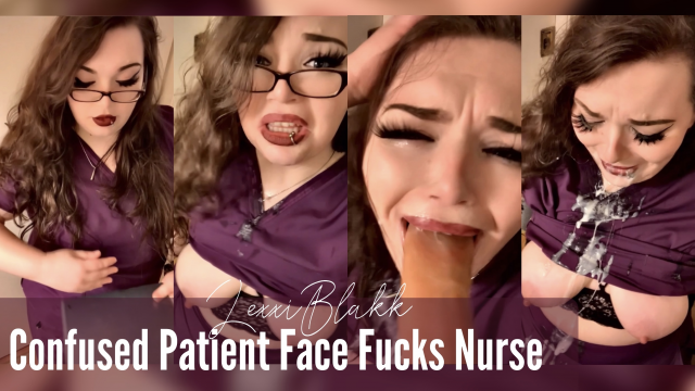 Confused Patient Face Fucks Nurse video from Lexxi Blakk