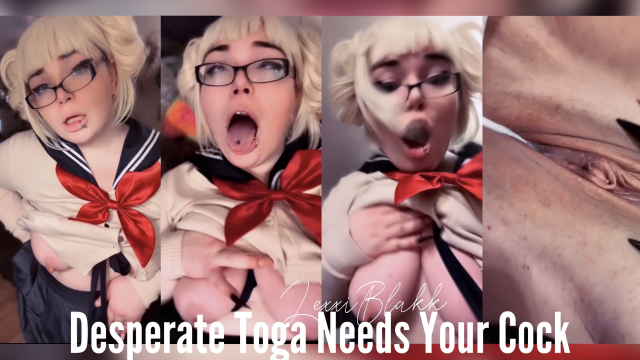 Desperate Toga Needs Your Cock video from Lexxi Blakk