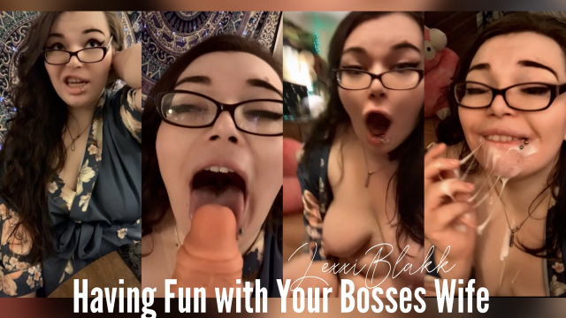 Having Fun with Your Bosses Wife video from Lexxi Blakk