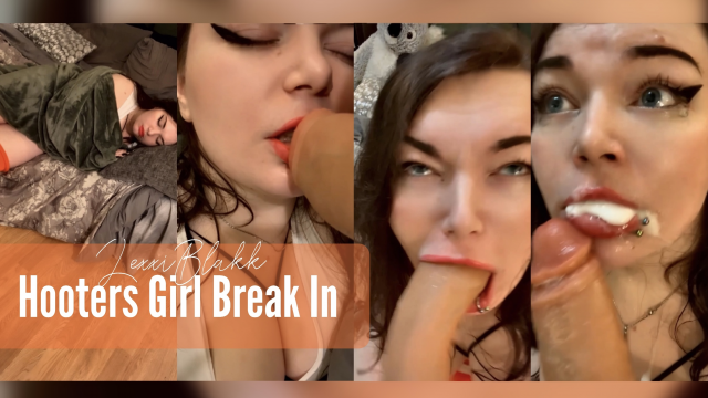 Hooters Girl Break In video from Lexxi Blakk