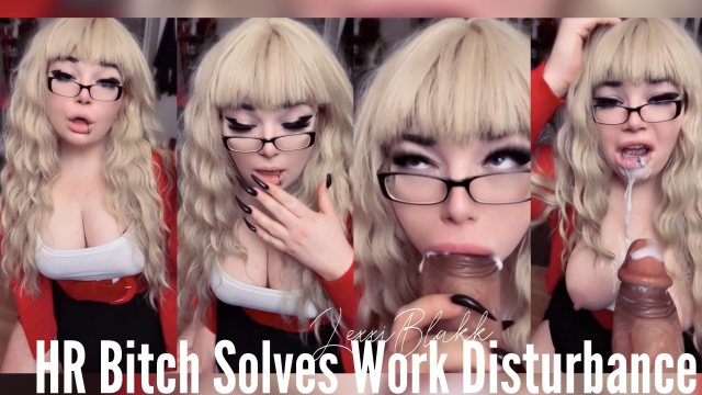 HR Bitch Solves Work Disturbance video from Lexxi Blakk