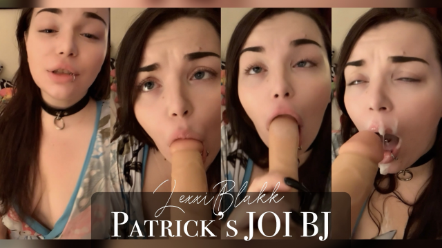 Patricks JOI BJ video from Lexxi Blakk