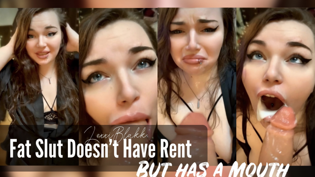 Slut Doesn't Have Rent but Has a Mouth video from Lexxi Blakk